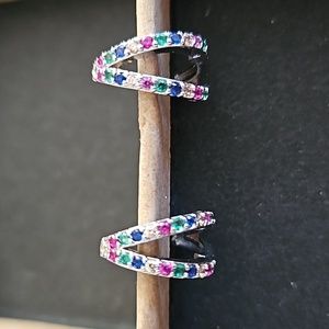 Small 🌈 Huggy Hoops 8mm